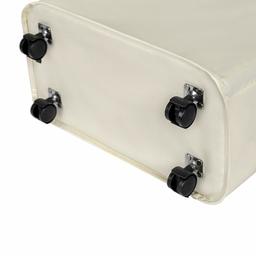 Storage Ottoman with Wheels